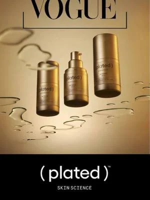 Featured in Vogue...Plated Intense Exosome Serum developed by the Mayo Clinic!