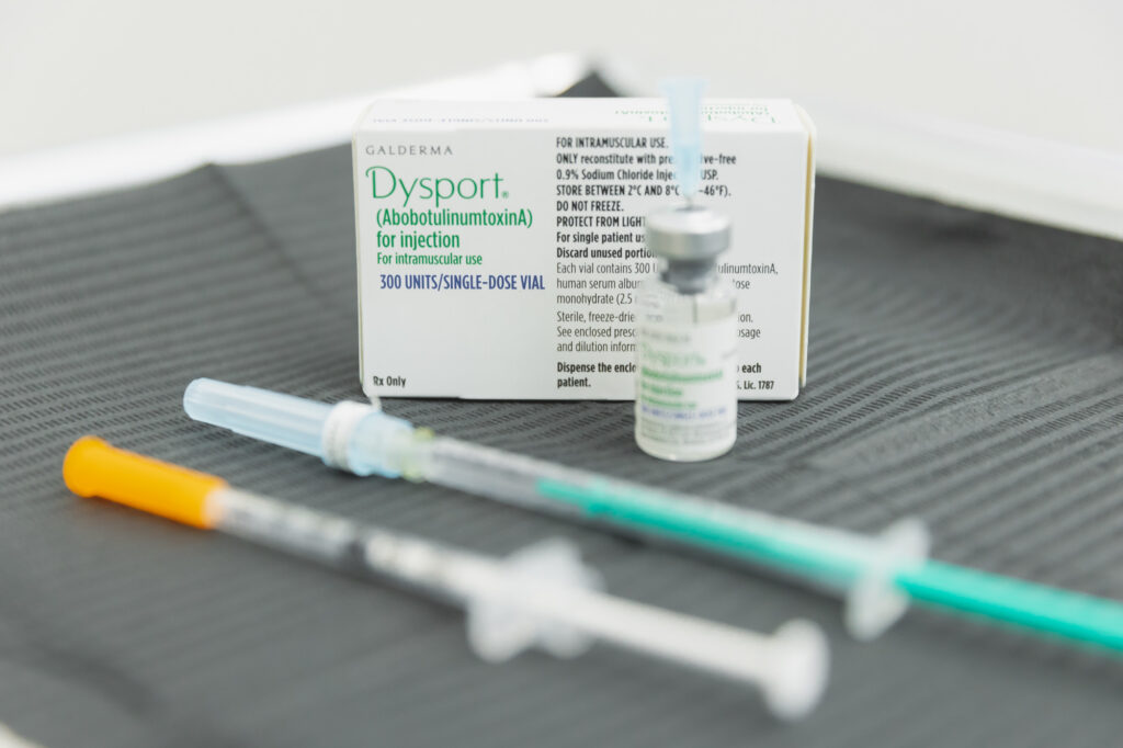 dysport needle and product